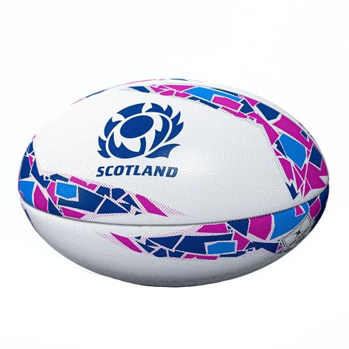Gilbert Scotland Rugby Supporter Ball, Size 4