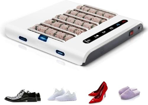 FJYAWEN Automatic Induction Shoe Polisher, 260rpm Shoe Cleaning Polisher, Electric Shoe Polisher, Waterless Shoe Cleaner