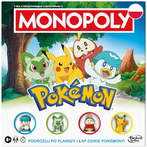 Brettspiel Monopoly Pokémon, polnische Version