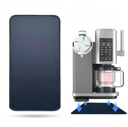 JKCWOTS Sliding Pad Compatible with Ninja Swirl by CREAMi Ice Cream and Soft Serve Maker,Easy to Slide the Ice Cream Maker on the Kitchen Countertopp, Accessories for Ninja swirl Creami NC701