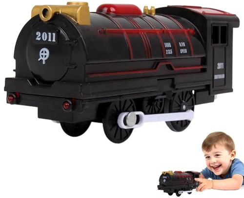 Danbghyuo Mini Tren de Vapor, Kit de Juguete de Tren de Vapor Retro,Mini Retro Simulado, Jardín Regalos Decoración del Hogar Regalo