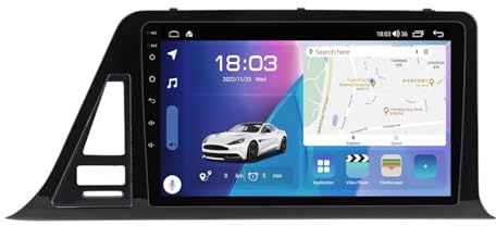 DPBXQ 9 Android 12 2 Din Autoradio Bluetooth Main Libre avec pour C-HR CHR 2016-2020 Poste Radio Voiture Soutient USB FM AM Carplay HD Multi-Touch Écran,K5 8 Core 4G+WiFi 4G+64G