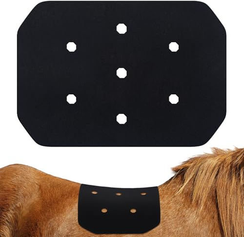 Sadnyy Non Slip Saddle Pad for Horse, Western Breathable, 17 x 21 Inch | Secure Liner Prevents Pad Shifting, Contoured for Western Saddles, Breathable with Ventilation Holes, Universal Size Fit