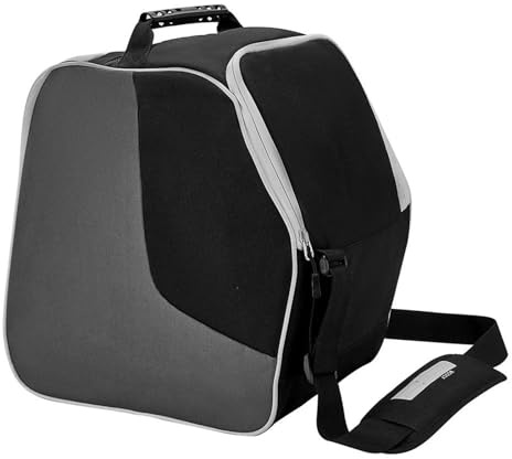 Bolsas para botas de esquí Bolsa de almacenamiento portátil para equipo esquí invierno al aire libre, ajustable, para zapatos patinaje, impermeable, unisex, para casco y ropa Funda para Botas y esquís
