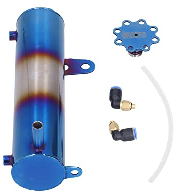 Serbatoio di Recupero Liquido Refrigerante da 500ML, Radiatore in Lega di Alluminio Universale per Auto - Alta Capacità, Resistente alla Corrosione, Facile Installazione