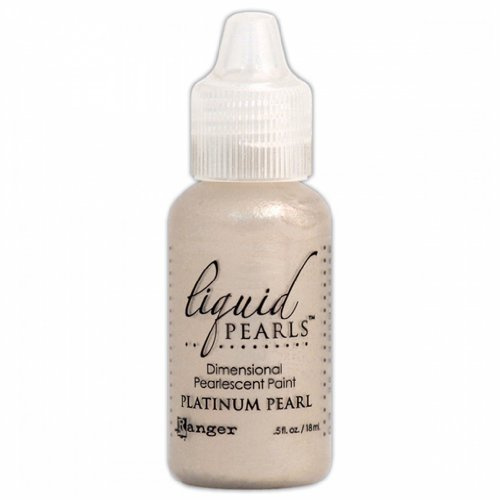 Liquid Pearls Glue .5oz Bottle-Platinum
