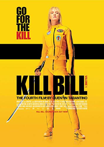 Tarantino Kill Bill Vol 1 Quentin Tarantino Uma Thurman Poster/Print/Picture Satin Photo Paper - A4-210mm x 297mm