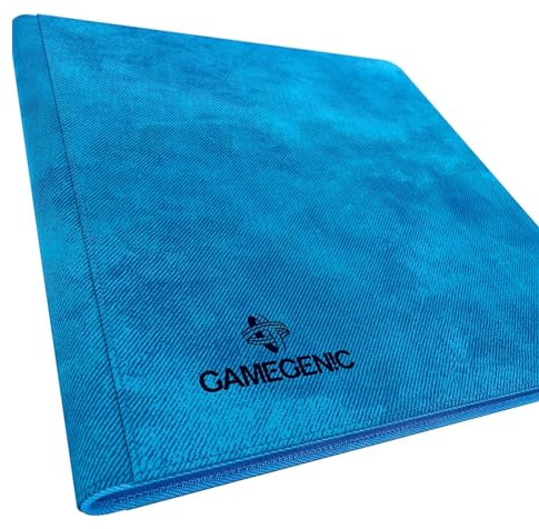 Gamegenic GGS31022ML Zip-Up Album (24-Pocket), Blue