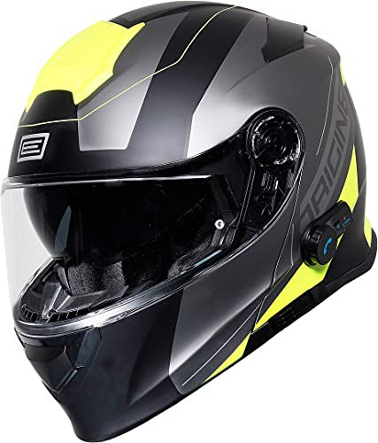 Origine Delta Spike Bluetooth Klapphelm (Black Matt/Fluo,L (59/60))