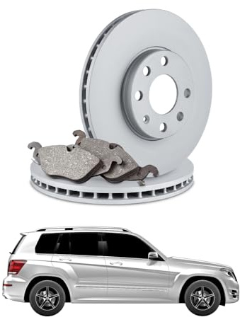 KIT FRENI ANTERIORI (PASTIGLIE E DISCHI) per MERCEDES-BENZ Classe GLK 280 4matic 170 kw anno 2008-2009