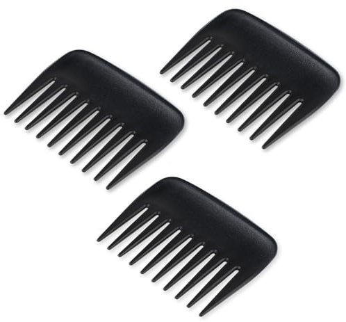GEEHUA Wide Tooth Comb, Portable Pocket Travel Combs, Anti-Static No Handle Curl Hair Combs for Men Women Wet and Dry Curly Long Detangling Hair Styling Hairdressing Salon