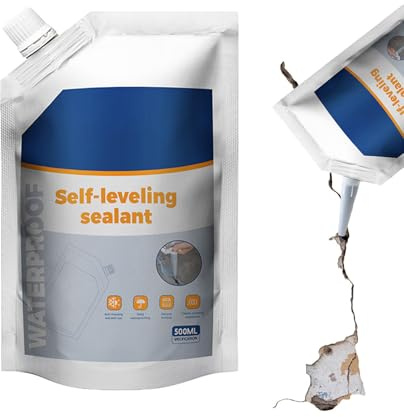 Filler Di Crack In Cemento, 500ml Cemento Malta Di Riparazione Per Colla, Riempitivo Di Crepa InCemento, Sigillatore Sigillante Per La Riparazione Di Miscela Pronta Per Il E Spazi Vuoti