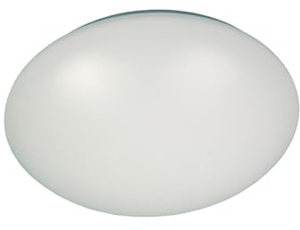 Niermann Standby 68036, Deckenleuchte, opal weiß, 36 x 36 x 7 cm, 1 x E27, max. 15 Watt, Küche, Bad, Flur, Keller, Garage