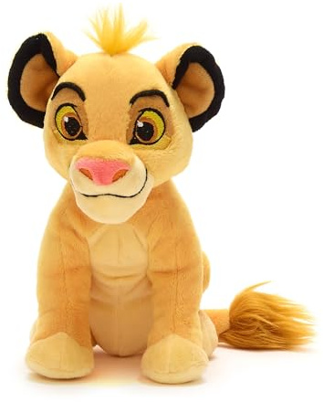 Disney Store Official, Der König der Löwen, Simba, Mini Bean Bag, 18 cm | Simba als Mini Bean Bag Kuscheltier, Plüsch-Löwe, perfekt zum Kuscheln, Spielen und Sammeln, für alle Altersstufen geeignet