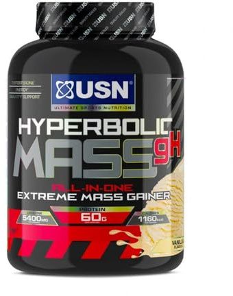 Usn | Hyperbolic Mass (2kg) | Gainers | Gainer tout-en-un - Vanille