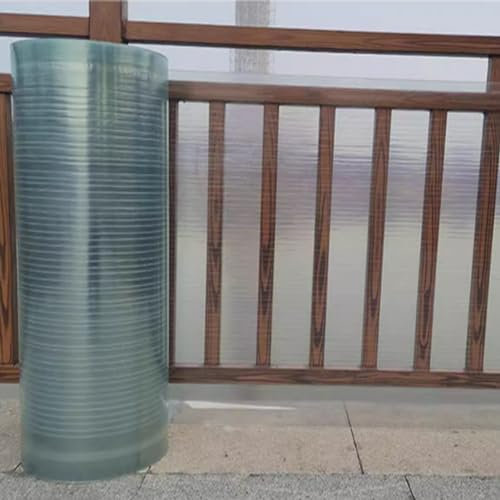 GOCHUSX Transparente Polycarbonatplatten Dachplatten, Gewächshaus Platten, Regensichere Transparente Folie Für Gewächshäuser, Abdeckung Aus Polycarbonat Für Den Gartenbau (Farbe : Clear-1.2mm, Größe