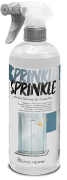 ERRECHOME Sprinkle, Trattamento Protettivo Antigoccia per Box Doccia, Trattamento Anticalcare Idrorepellente a Lunga Durata, Flacone da 1 L