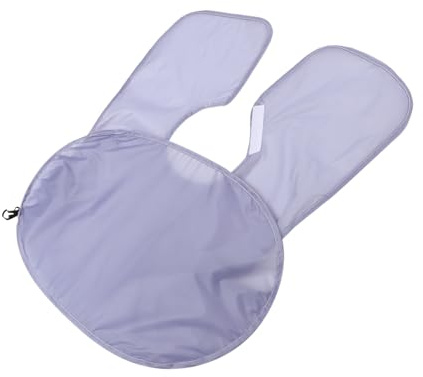 TOVINANNA Praktische zum Sammeln von Bart aus Polyester Barttrimmschürze als Geschenk zum Vatertag für Männer und Freunde