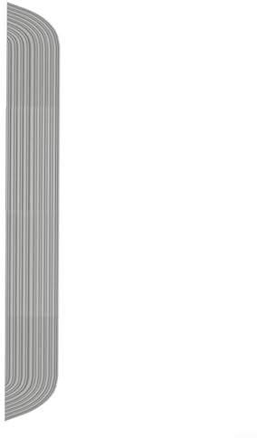 Silikon-Schwellenstange, Stufenrampe, Klettermatten-Set, passend für Roboter-Staubsauger, kompatibel mit mehreren Marken (Höhe 1,6 cm, grau)
