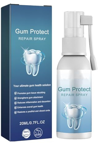 Mnozreo Spray Ripristino Naturale Gengive Orale Cura Orale,20ML,1PC(Gocce per la Cura Dentale,Alleviare il Mal di Denti,Riparazione delle Gengive)