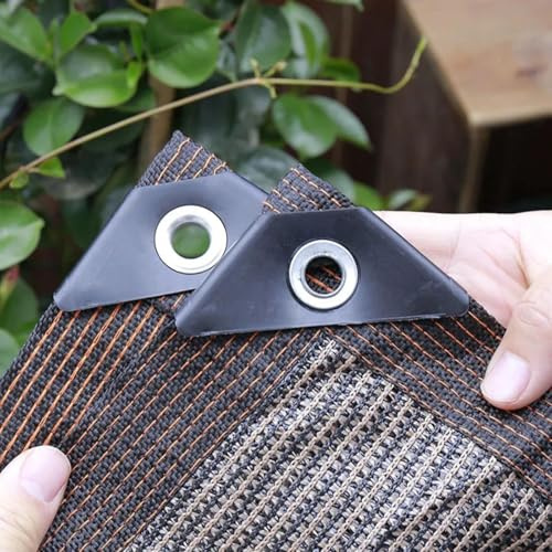 PanHuiWen Rete Ombreggiante Antistrappo Rete Telo Ombra Traspirante Telo Coprente Traspirante con Occhielli per Serre/Terrazza Esterna，Piscina,5x7m