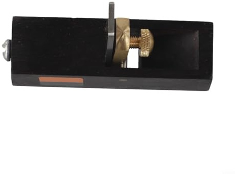 Mini-Holzbearbeitungshobel, Hand-Trimmwerkzeug zum Anfasen und Entgraten, flacher Boden mit Werkzeugstahlklinge, 13–14 mm Breite, für Detailholzhandwerk und (B)