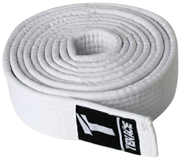 Cinturón BJJ, Jiu Jitsu (Blanco, A4)