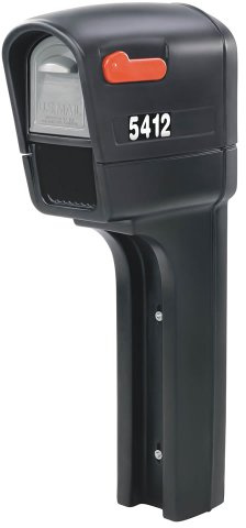 Step2 MailMaster Plus Mailbox & Post, Weather Resistant, Large Outdoor Mailboxes, Made of Durable Plastic, Easy to Install, Flag Included, Black