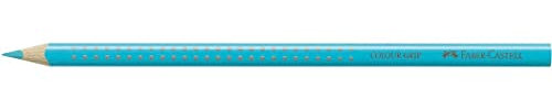 Faber Castell 112454 Buntstift Colour GRIP, Hell-kobalttürkis
