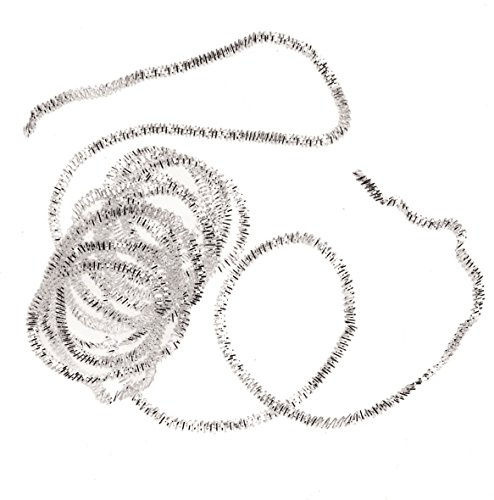 GLOREX Bouillon Versilbert 1,5 mm, Draht, Silber, 9.5 x 8.5 x 0.5 cm