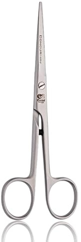 Cerena Concour Chiro Haarschere 5.0 (12,5 cm) – Friseurschere Profi mit einseitiger Mikrozahnung – Ergonomische Haarschneideschere – Made in Solingen