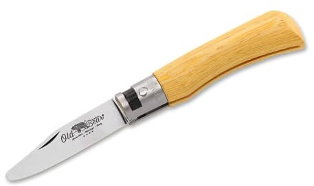 Old Bear Unisex – Erwachsene Baby XS Yellow Taschenmesser, Gelb, 15 cm