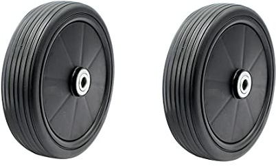 SECURA 2x Laufrad kompatibel mit Sabo Rasenmäher // 180mm Schnittbreite 43 47 52 Rad