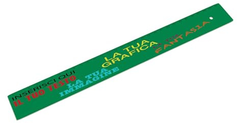 Gruppo veneziano - righello personalizzato - personalizza ora il tuo righello con nomi, testi, loghi - 100% made in italy