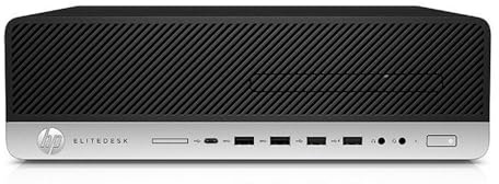 HP, Pc Desktop SFF Pronto All'Uso, Computer Pc Fisso Intel i7-6700 3.40 GHz, Ram 8Gb, SSD 256Gb, Disp. Port, Wi-FI, Libre Office (Ricondizionato)