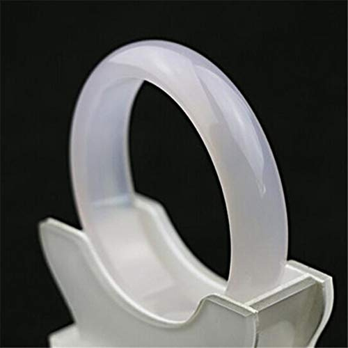 Armreif Für Damen, Weißer Chalcedon, Jade-Armreif Für Damen, Jade-Armreif Aus Hetian-Jade, Armreif Für Damen Aus Jade,57-58mm