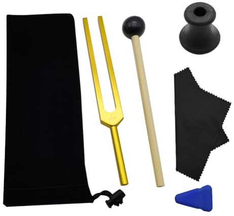 MOLERRI F 285 HZ Stimmgabel-Set, Aus Aluminiumlegierung, Klangtherapie, Um Körper, Geist und Seele in Perfekter Harmonie zu Halten
