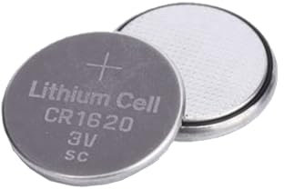Pila de botón CR1620 3V, 2 Unidades, Ideal para Dispositivos electrónicos, Relojes y Juguetes.