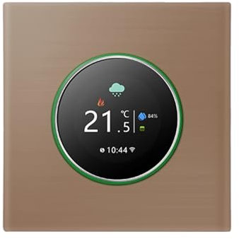 Thermostat, Thermostat Intelligent, chaudière à gaz, Thermostat de Chauffage de l'eau, rétro-éclairage/température/capteur/Temps, réglage de l'étalonnage de la température,Commutateur de contrôle de