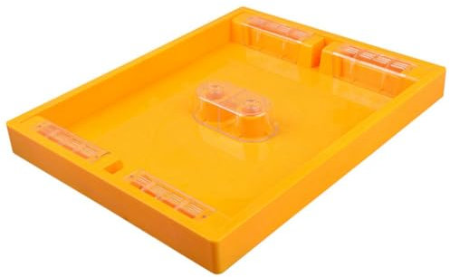 ISKDJBJG Bienenfütterer, Top-Futterspender für Bienenstock, Langstroth, 10 Rahmen, Imkereibedarf, zum Füttern Von Bienenstöcken mit Wasser oder Zuckerkuchen