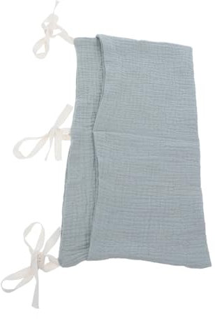 SWOOMEY Storage Hanging Bag Für Kinderwagen Baumwoll-organizer Mit Doppelten Fächern Für Milchflaschen Und Windeln Für Unterwegs Sanften Farben