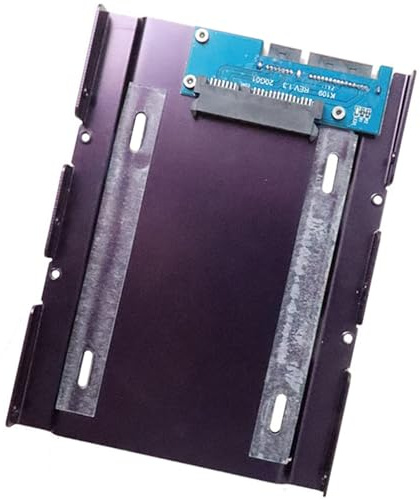 Adattatore per dischi rigidi da 2,5 a 3,5 per unità interne Convertitori Bay Staffa di montaggio Caddys vassoio per HDD da 2,5 pollici SSD Staffa di montaggio