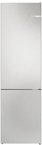 Bosch Serie 4 Kühl-Gefrier-Kombination 203 x 60 cm NoFrost KGN392LCG | VitaFresh XXL Frischesystem hält Obst und Gemüse länger knackig, LED-Beleuchtung, zwei getrennte Kühlkreisläufe, SuperKühlen