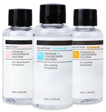 Aqua Peeling Solution, Solution de Peeling pour le visage, Sérum 50ml à diluer 40 fois à utiliser pour la beauté de l'eau à l'hydrogène et à l'oxygène du visage