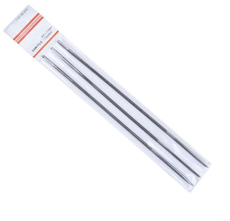Kettensägenfeile 3,5 mm, rundes Feilset für Kettenwartung, Metallschärfer-Werkzeug für Heimwerker und professionellen Gebrauch, 3 oder 6 Stück (3 Stück)