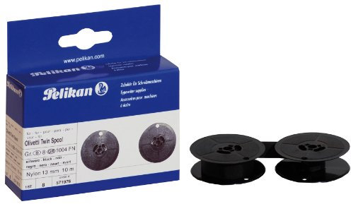 Pelikan Farbband Gruppe 8 D Nylon für Olivetti 8D, 13 mm x 10 m, schwarz