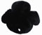 Merauno® Lammwolle Westernsättel-Sitzbezug, aus Merino Lammwolle mit Hornausschnitt. Sorget für optimalen Sitzkomfort. Passend für alle Westernsättel.(L,Schwarz)