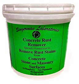Singerman Laboratories Rust Remover for Concrete (22 oz makes one gallon)