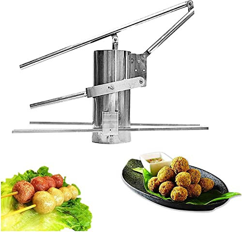 Fabricant De Boulettes De Viande Machine À Mouler Les Boulettes De Viande En Acier Inoxydable, Fabricant De Boulettes De Viande Commerciale Professionnelle For Les Petits Légumes, Le Riz Gluant Et Les