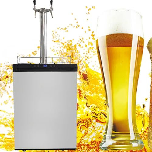 Máquina dispensadora de cerveza comercial multifunción, excelente función de conservación de la frescura, control preciso de temperatura, refrigeración por aire y refrigeración por agua, profundidad e